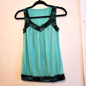 Women's lace tank top